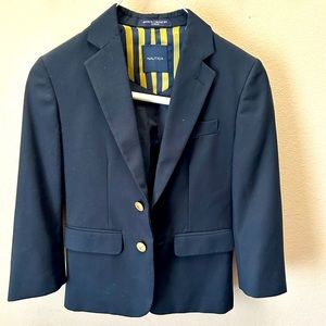 Black and gold suit jacket for boys size small